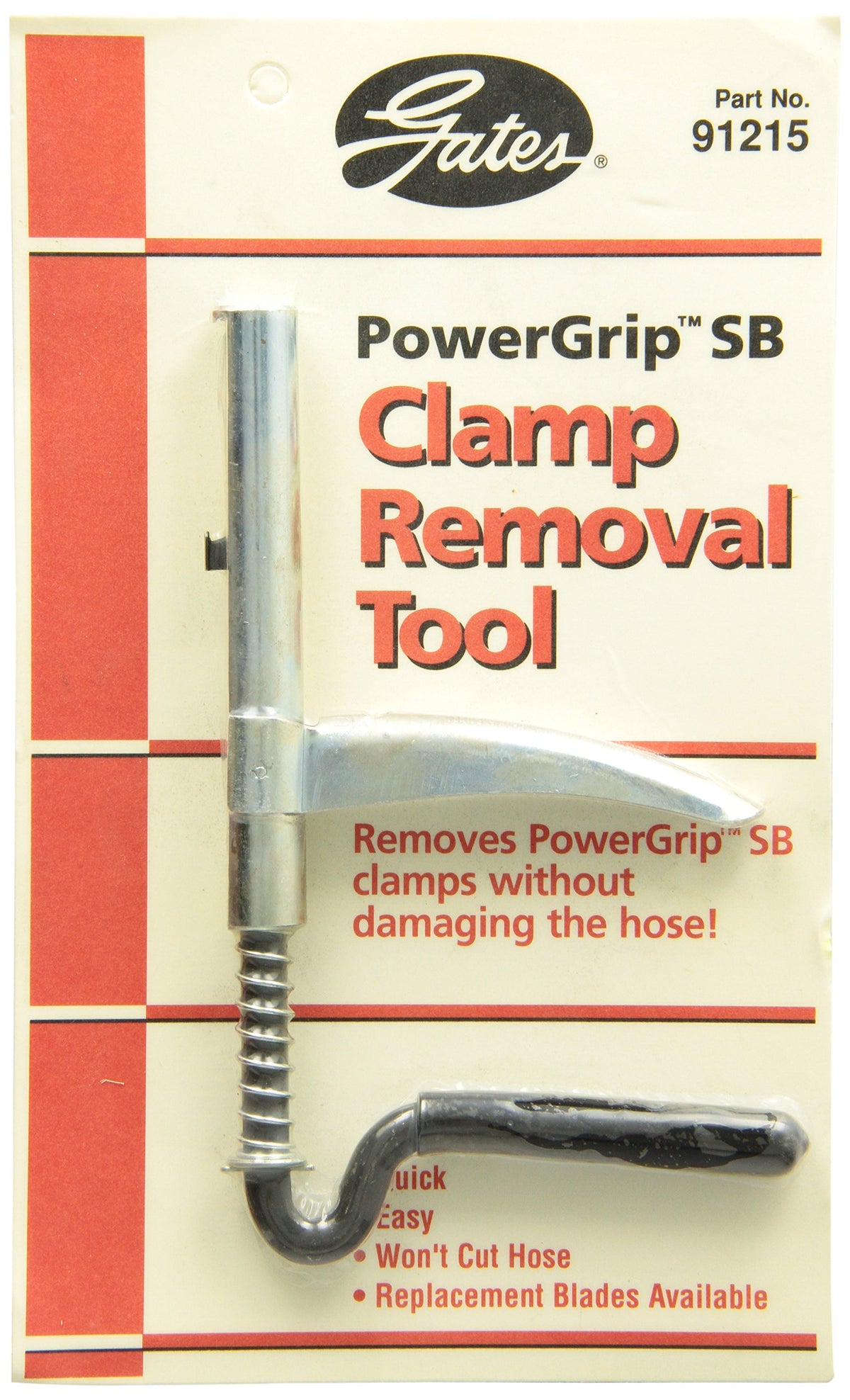 Gates 91215 Heavy Duty Power Grip Sb Clamp Removal Tool