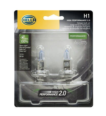 Hella H12.0TB H1 2.0TB High Performance Bulb, 12V, 55W, 2 Pack