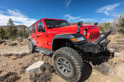 GO RHINO D14506T Go Rhino! D14506T Step Bars Fits Jeep Wrangler, Black