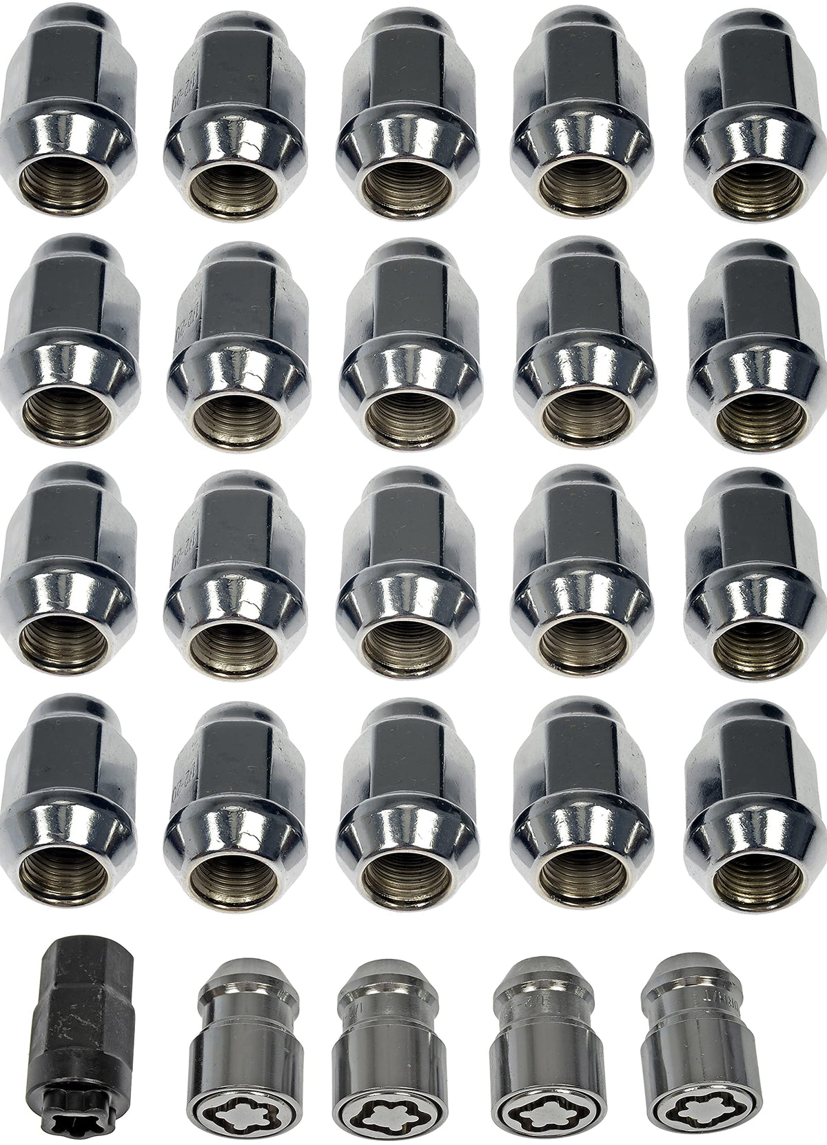 Dorman 611-122FK Wheel Nut Kit 1/2-20 Dometop