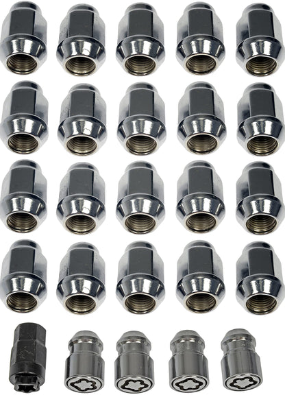 Dorman 611-122FK Wheel Nut Kit 1/2-20 Dometop