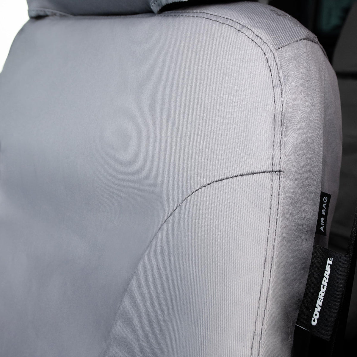 Covercraft SS2615PCGY Covercraft Polycotton SeatSaver Custom Seat Covers