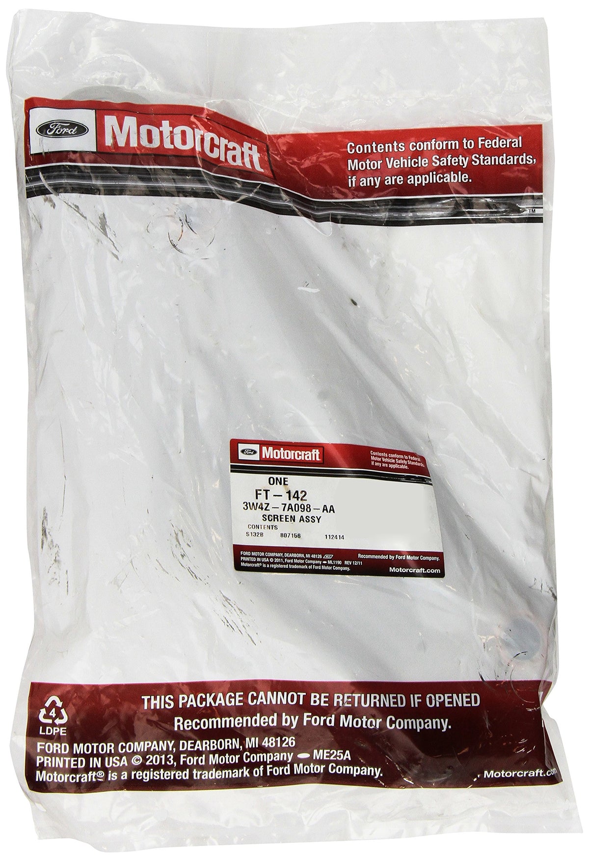 Motorcraft FT142 SCREEN ASY