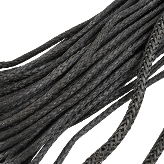TRAILFX WXV007 TrailFX WXV007 XV95 Series Winch Cable, 9500 LB Synthetic Rope, 8.4mm x 94 Foot, with Hawse Fairlead, Replacement for XV Series Winches
