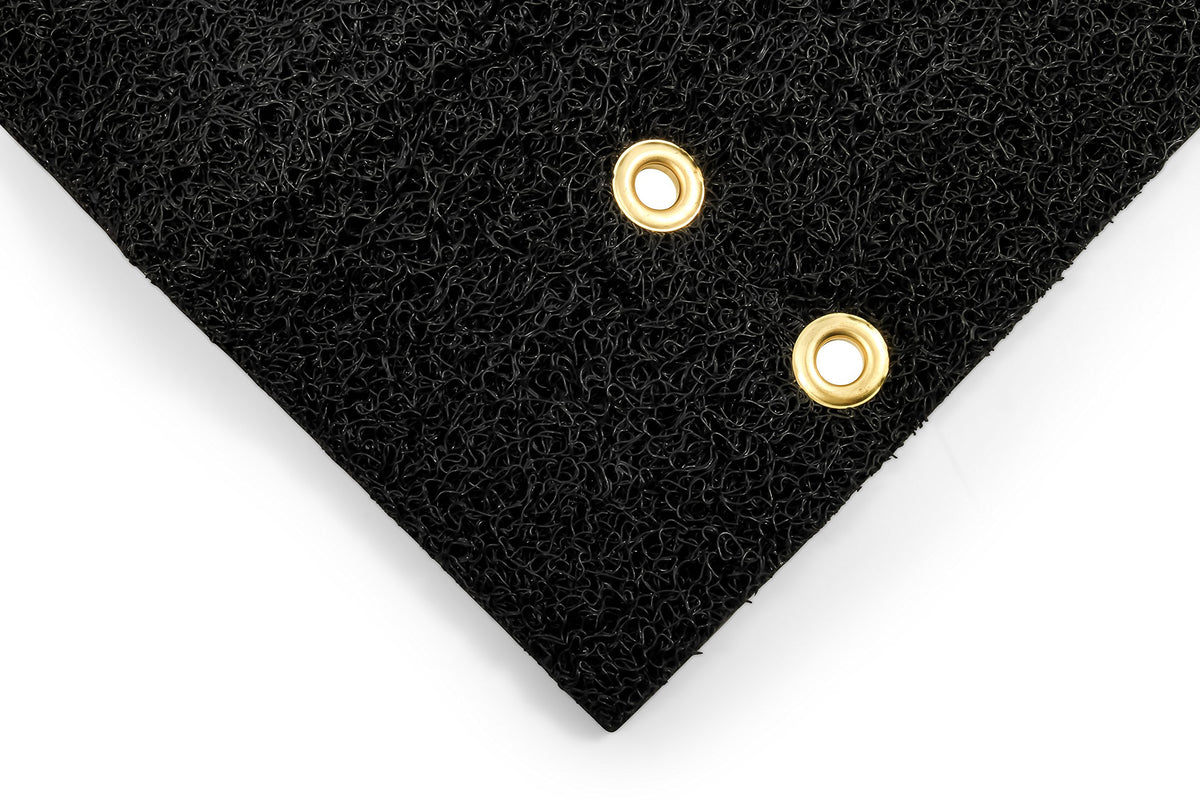 CAMCO 42962 Camco Premium Wrap Around RV Step Rug - Fits 18-inch Wide Steps - Adjustable Depth of 8-inches to 10.5-inches - Compatible with Manual or Electric RV Steps - Black (42962)
