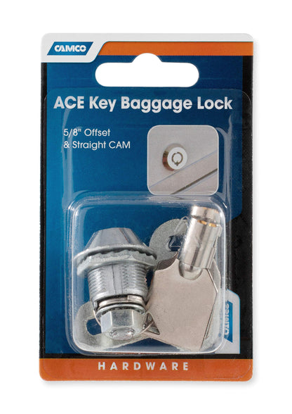 CAMCO 44293 Camco 44293 5/8" ACE Key Baggage Lock, Gray