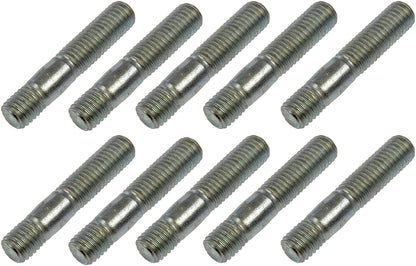 DORMAN 675-352 Dorman 675-352 Double Ended Stud - M10-1.50 x 27 mm and M10-1.50 x 12 mm, 10 Pack Universal Fit