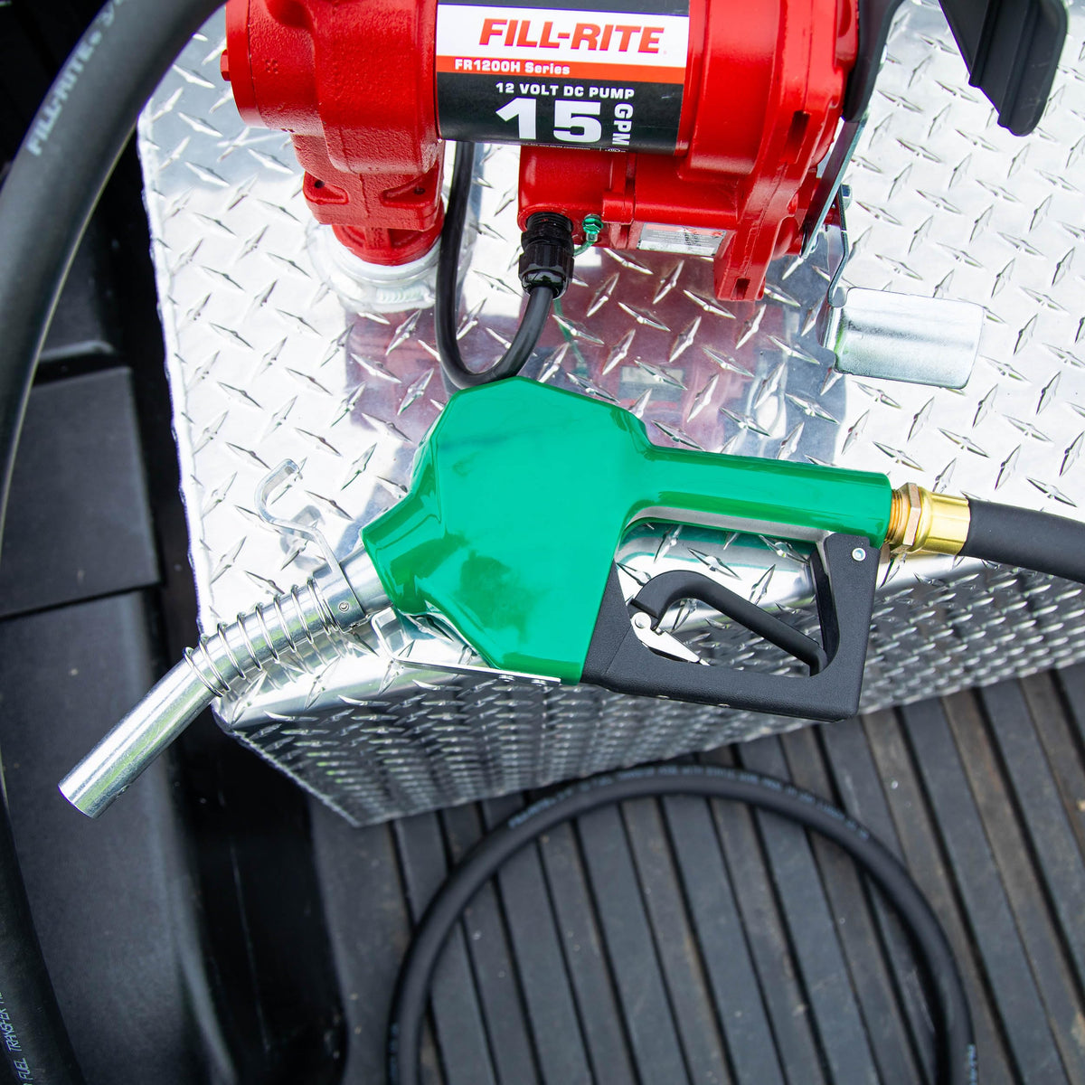 FILL RITE SDN075GAN Fill-Rite SDN075GAN ¾" 3 to 15 GPM Automatic Standard Duty Fuel Transfer Nozzle, Green - For Gasoline, Diesel, Biodiesel up to B20, E15 & Kerosene