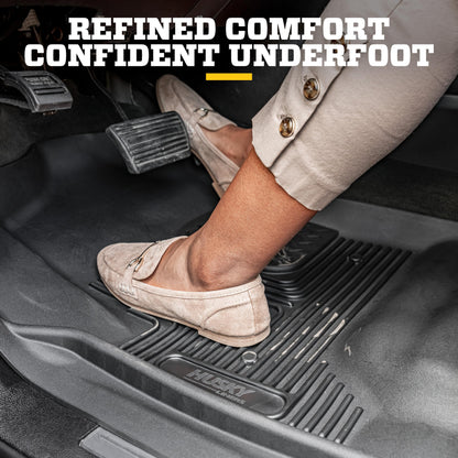 Husky Liners 50851 Husky Liners X-act Contour Floor Mats – Fits 2023-2026 Mazda CX-50 – 2nd Row, 1-pc Black - 50851