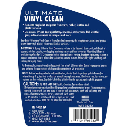 STAR BRITE 096232 STAR BRITE Ultimate Vinyl Clean Multi-Surface Cleaner