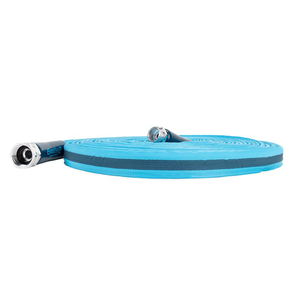 Camco 22577 Camco EvoFlex2 25' Lightweight RV/Marine Drinking Water Hose - Fabric Reinforced - 5/8" ID