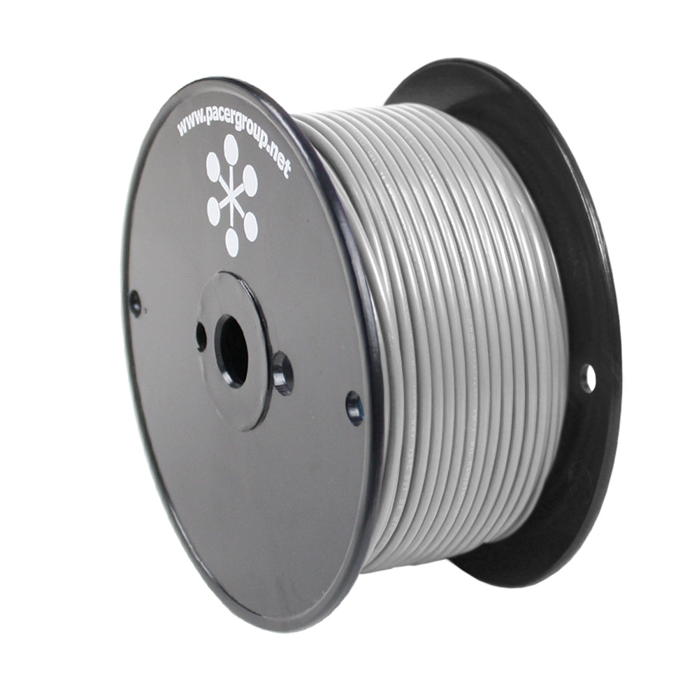 Pacer WUL18GY-250 Pacer Grey 18 AWG Primary Wire - 250'