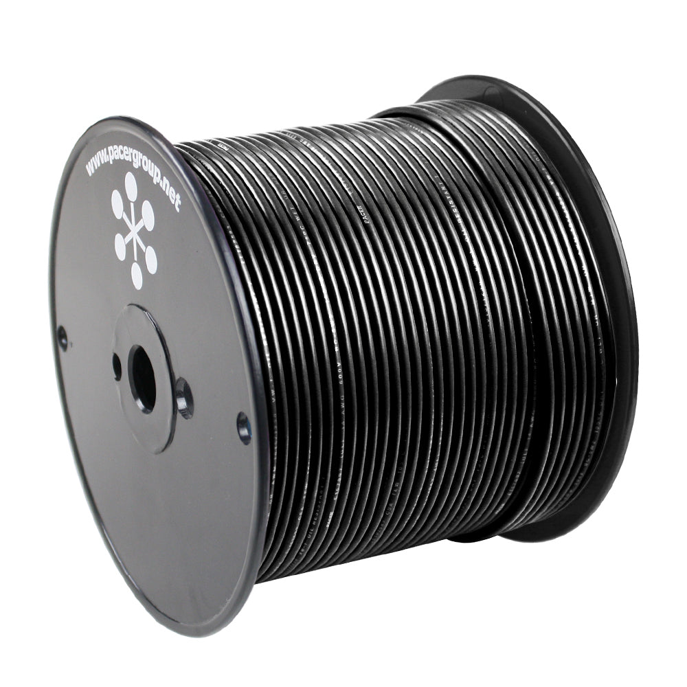 Pacer WUL18BK-500 Pacer Black 18 AWG Primary Wire - 500'
