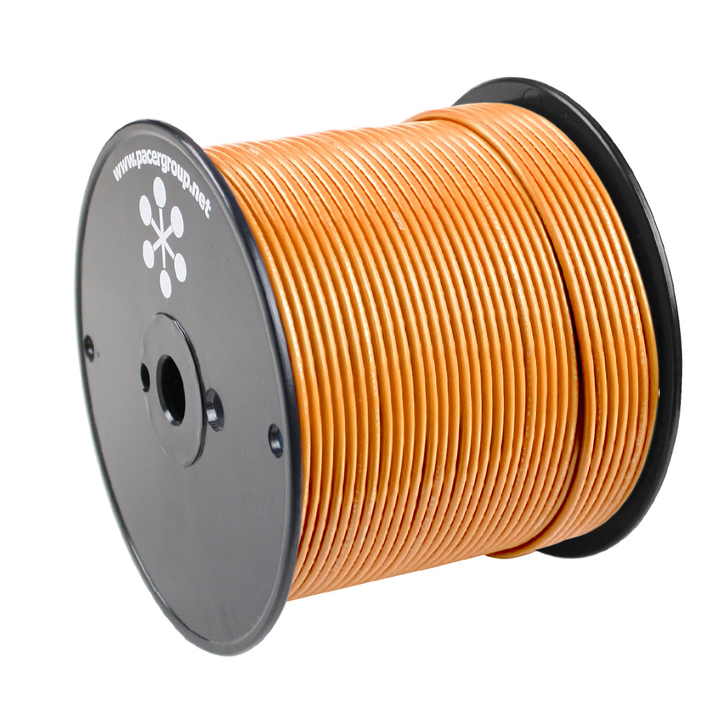 Pacer WUL18OR-500 Pacer Orange 18 AWG Primary Wire - 500'