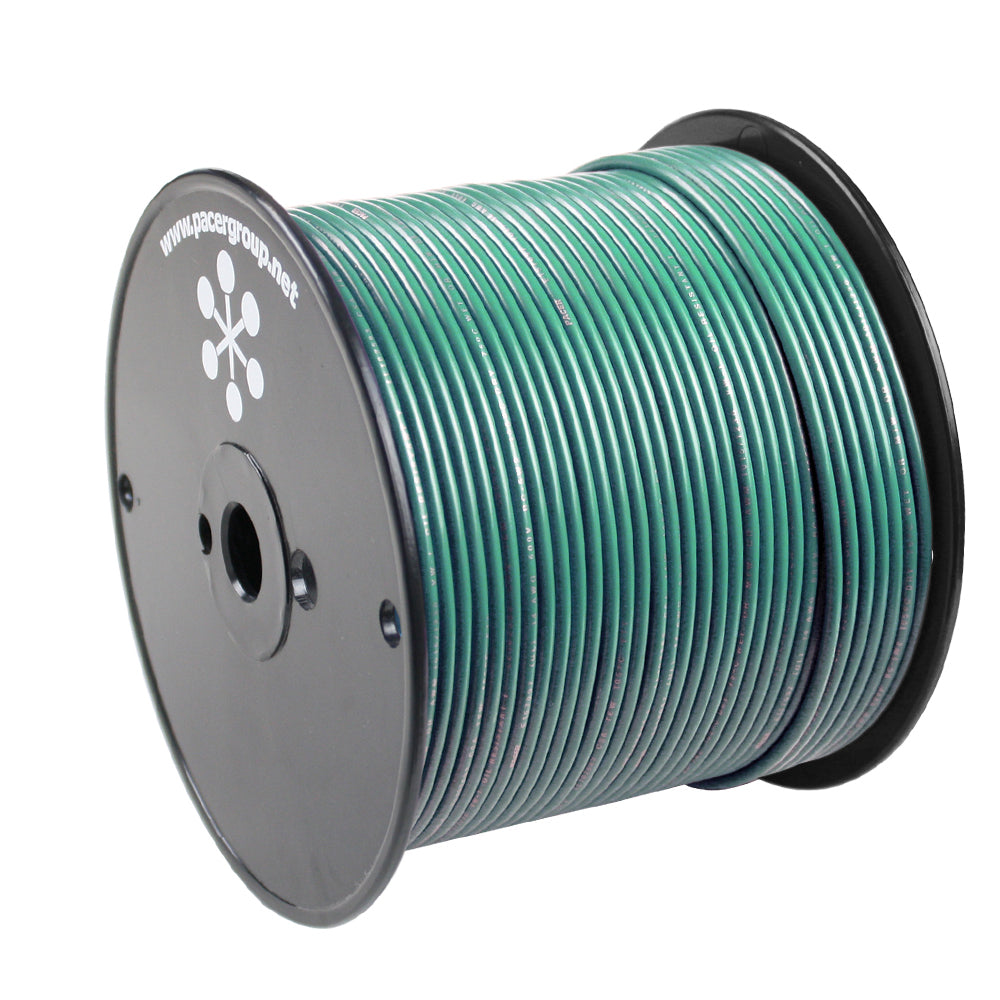 Pacer WUL18GN-500 Pacer Green 18 AWG Primary Wire - 500'