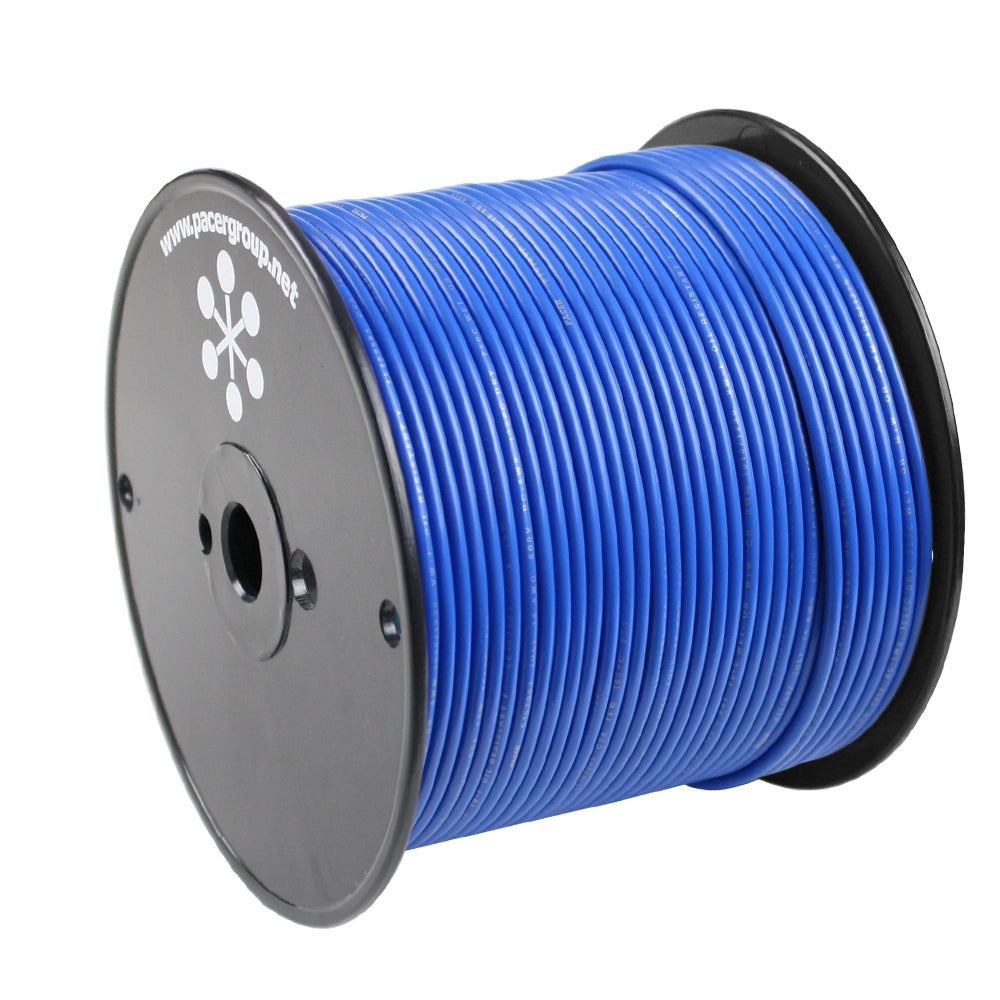 Pacer WUL18BL-500 Pacer Blue 18 AWG Primary Wire - 500'