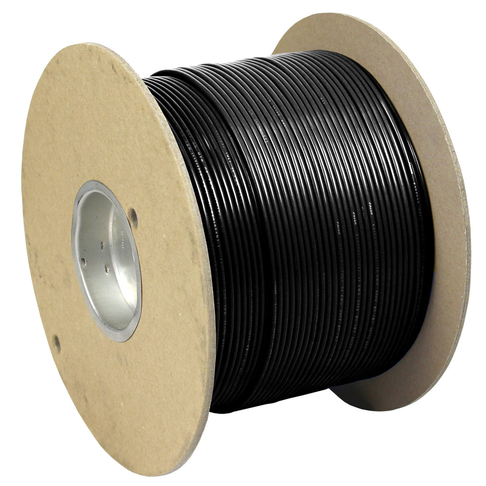 Pacer WUL18BK-1000 Pacer Black 18 AWG Primary Wire - 1,000'