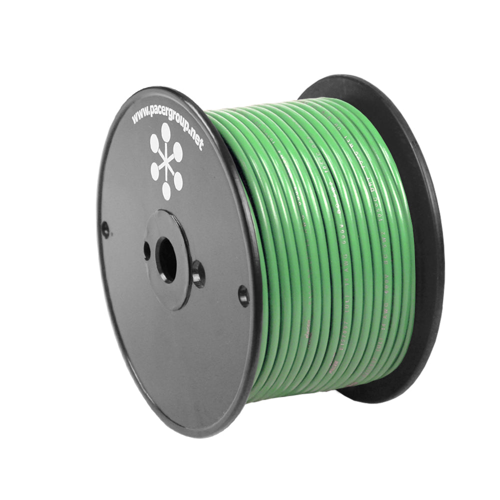 Pacer WUL16LG-100 Pacer Light Green 16 AWG Primary Wire - 100'