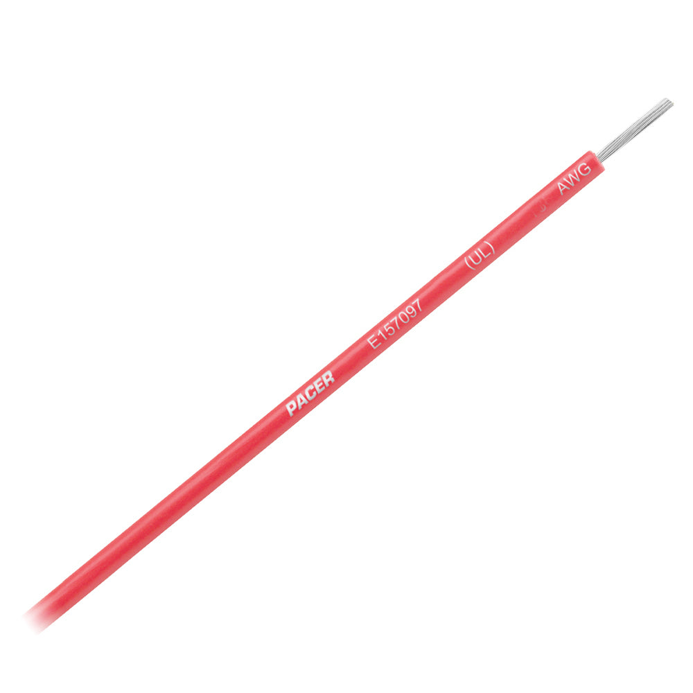 Pacer WUL8RD-25 Pacer Red 8 AWG Primary Wire - 25'