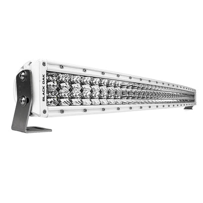 Black Oak 40CCM-D5OS Black Oak Pro Series 3.0 Curved Double Row 40" LED Light Bar - Combo Optics - White Housing