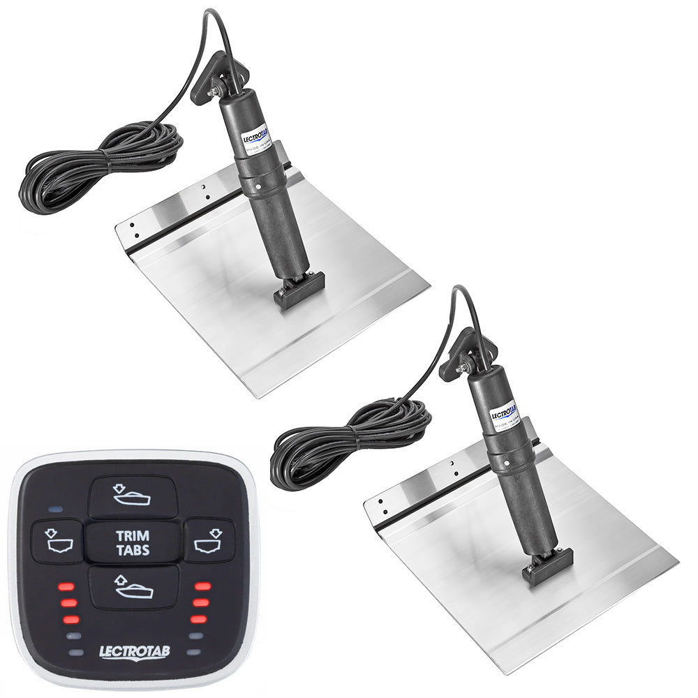 Lectrotab XKASML9X9A Lectrotab XKA Aluminum Alloy Trim Tab Kit w/MLC-1 Control - 9 x 9