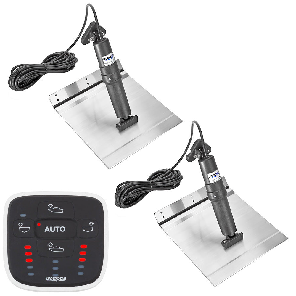 Lectrotab XKASAL12X9A Lectrotab XKA Aluminum Alloy Trim Tab Kit w/ALC-1 Control - 12 x 9