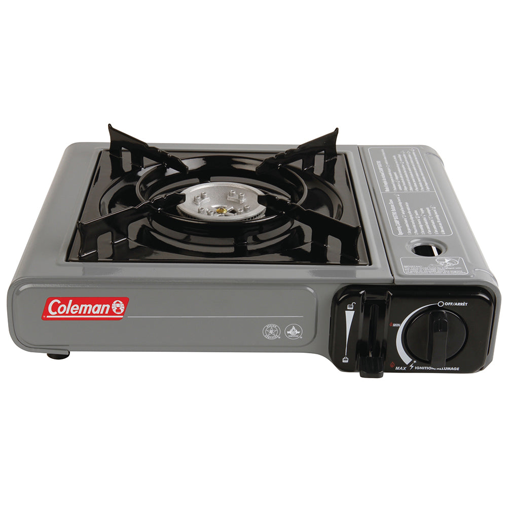 Coleman 2000037885 Coleman Table Top 1 Burner Butane Camping Stove - Grey