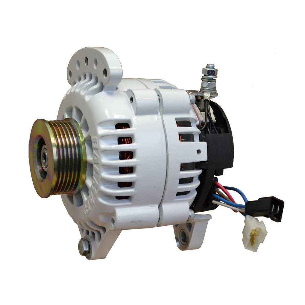 Balmar 60-100-K6 Balmar Alternator 100 AMP 12V 3.15" Dual Foot Saddle K6 Pulley w/Isolated Ground