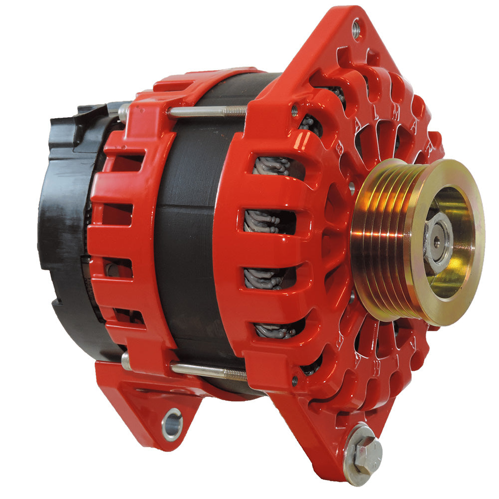 Balmar XT-DF-250-K6 Balmar Alternator 250 AMP 12V 3.15" Dual Foot Saddle K6 Pulley