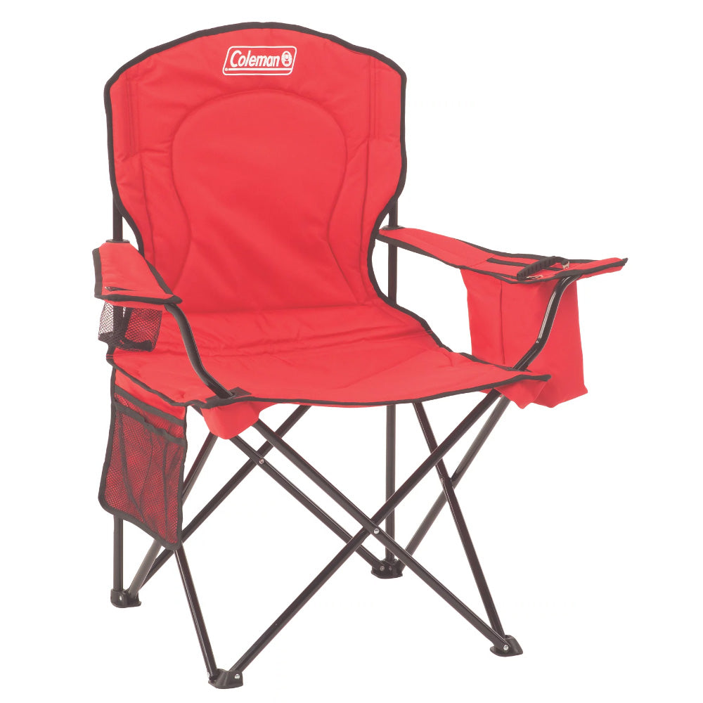 Coleman 2000035686 Coleman Cooler Quad Chair - Red