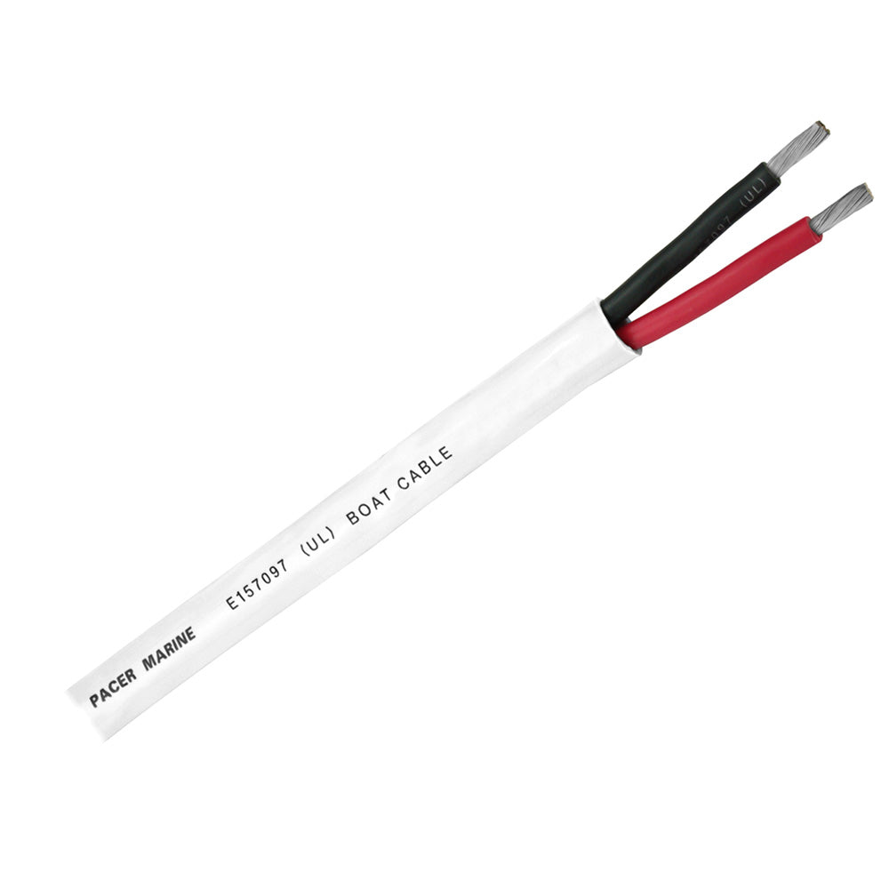Pacer WR14/2DC-250 Pacer Duplex 2 Conductor Cable - 250' - 14/2 AWG - Round Cable - Red, Black