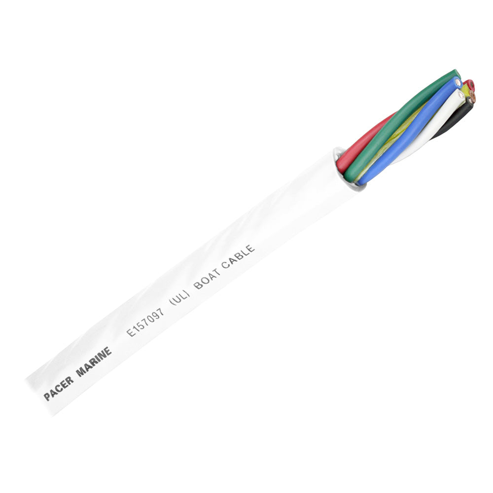 Pacer WR16/6-250 Pacer Round 6 Conductor Cable - 250' - 16/6 AWG - Black, Brown, Red, Green, Blue &amp; White