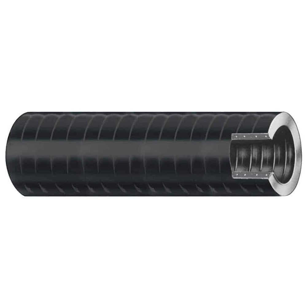 Trident Marine 149-1186 Trident Marine 1-1/8" x 50' VAC XHD Bilge &amp; Live Well Hose - Hard PVC Helix - Black