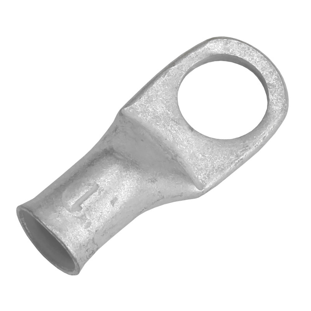 Pacer TAE1-12R-10 Pacer Tinned Lug 1 AWG - 1/2" Stud Size - 10 Pack