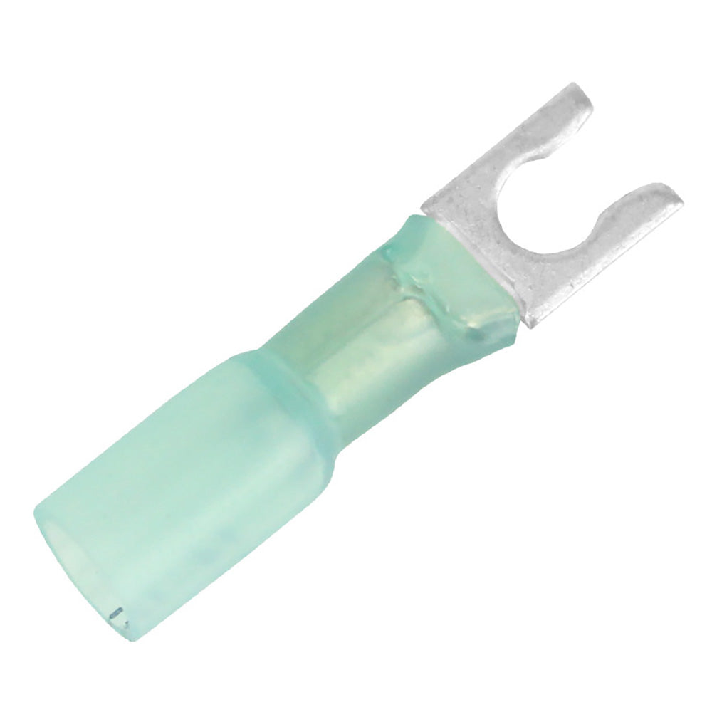 Pacer TE14-10SLF-25 Pacer 16-14 AWG Heat Shrink Spade Terminal - #10 Stud Size - 25 Pack