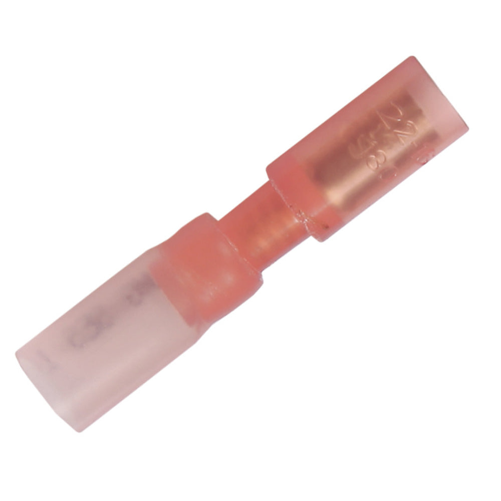Pacer TBRE18-156-25 Pacer 22-18 AWG Heat Shrink Female Bullet Terminal - 25 Pack