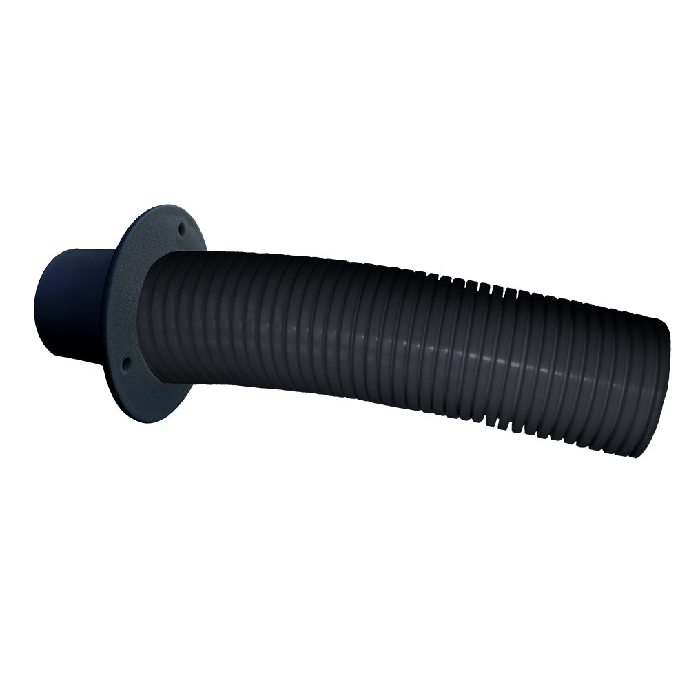 Trident Marine TFK-4 Trident Marine 4' Black Stern Flex Hose w/Transom Flange