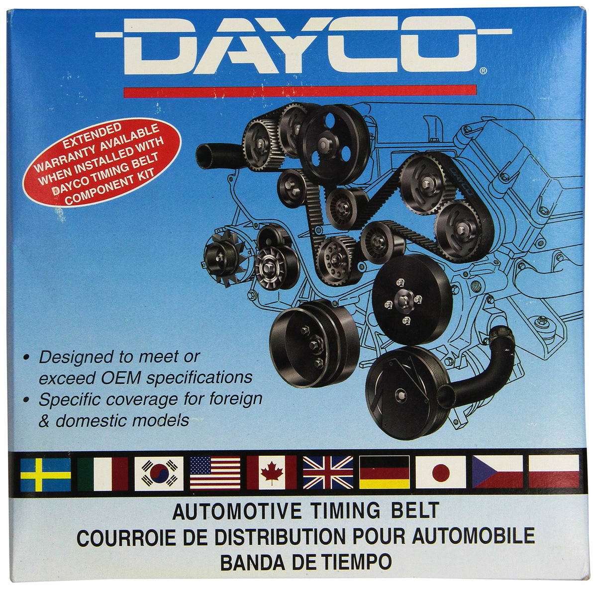 Dayco 95154 TOYOTA 3L