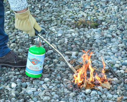 FLAME KING YSNAX1-108 Flame King Propane Gas Blow Torch 20,000 BTU w/Self Igniter, Fire and Charcoal Starter, Weed Burner and more
