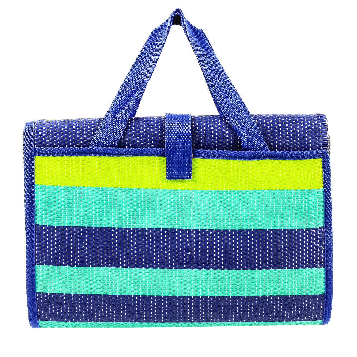 CAMCO 42806 Camco Handy Mat with Strap - Perfect for Picnics, Beaches, RV and Outings - Green/Turquoise - 60" x 78" (42806)