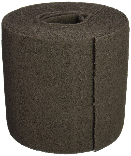 3M 07522 3M Scotch-Brite Multi-Flex Sheet Roll, MX-SR, 8 in x 20 ft, U Fine Grade, 1 Roll, 60 Sheets per Roll, Silicon Carbide, Gray, Hand Sanding, Pre-Paint Suffing, Rust Removal