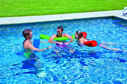 WOW SPORTS 17-2064R WOW Sports Vinyl-Coated Foam Pool Noodle - Red - 46 in