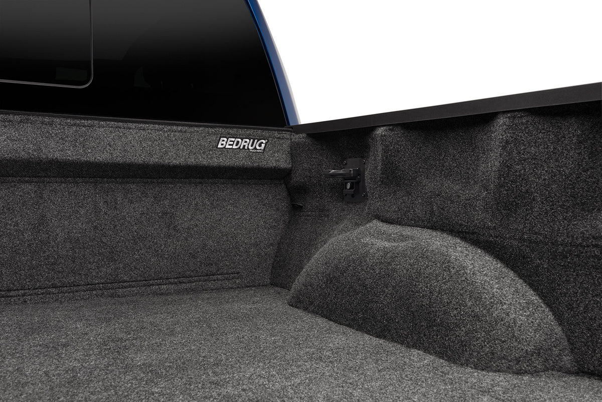 BEDRUG BRQ17LBK Bedrug Classic Bed Liner | Fits 2017 - 2024 Ford F-250, F-350 Superduty 8' Bed (BRZSPRAYON is required if installing over Spray-In Liner), Charcoal Grey | BRQ17LBK
