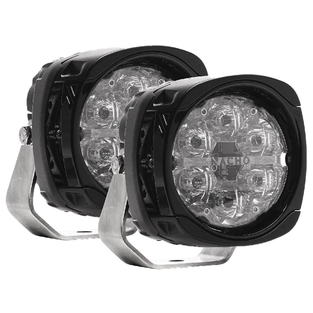 ARB PM431 ARB NACHO Quatro Spot 4in. Offroad LED Light - Pair