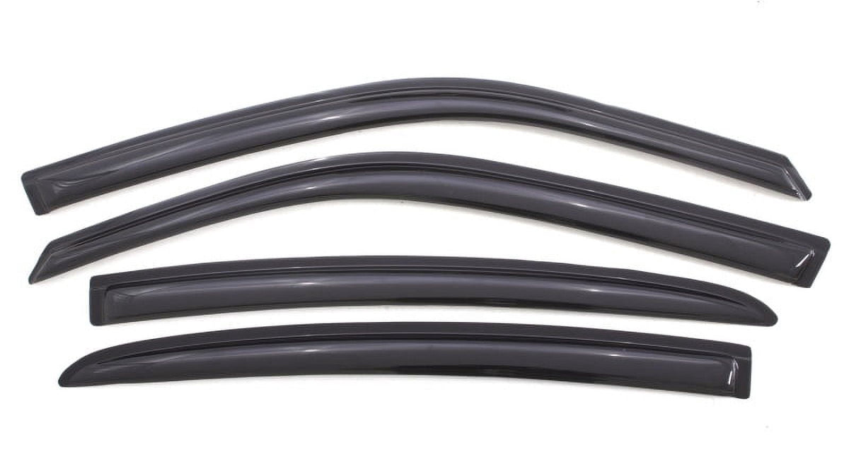 AVS 94313 Auto VentShade (AVS) 94313 Outside Mount Ventvisor Window Deflectors Front & Rear Set 4 Pc. Set Fits 2011-2023 Dodge Charger