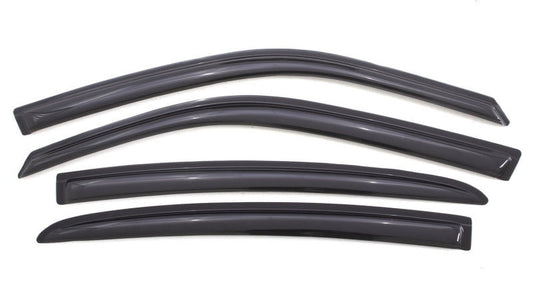 AVS 94313 Auto VentShade (AVS) 94313 Outside Mount Ventvisor Window Deflectors Front & Rear Set 4 Pc. Set Fits 2011-2023 Dodge Charger