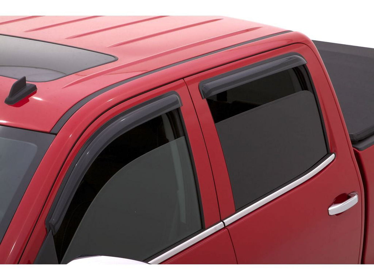AVS 94536 AVS Tape-On Vent Visors Fit 14-18 Silv/Sra 1500/15-19 2500-3500/19-26 4500-6500