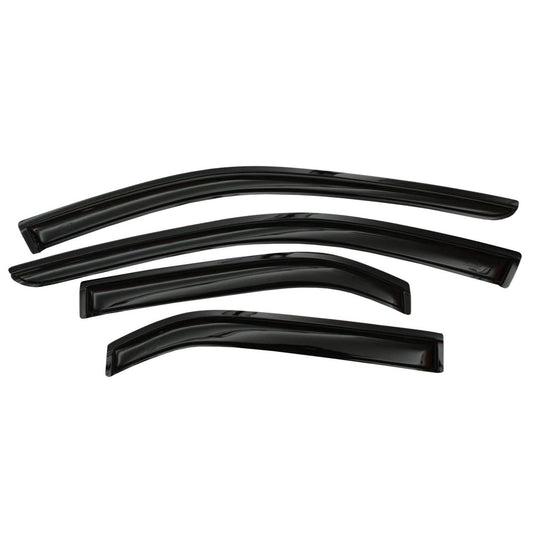 AVS 94712 Auto VentShade (AVS) 94712 16-18 Chevy Cruze Ventvisor Outside Mount Window Deflectors 4pc * Smoke