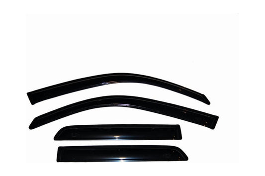 AVS 94924 Auto Ventshade (AVS) by RealTruck Outside Mount Ventvisor / Window Deflectors Front & Rear Set 4 Pc. Set Compatible with 2003-2009 Toyota 4Runner