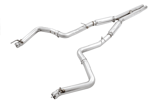 AWE Tuning 3015-11050 AWE Tuning Track Edition Exhaust for 2015-2022 Dodge Challenger 6.4L/6.2L Supercharged - Use Stock Tips